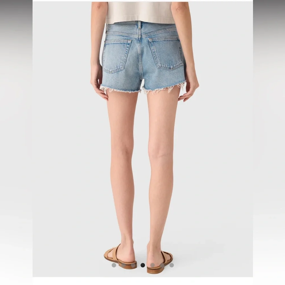 Zara Cut Off Distressed Blue Denim Jeans Women’s Size 4